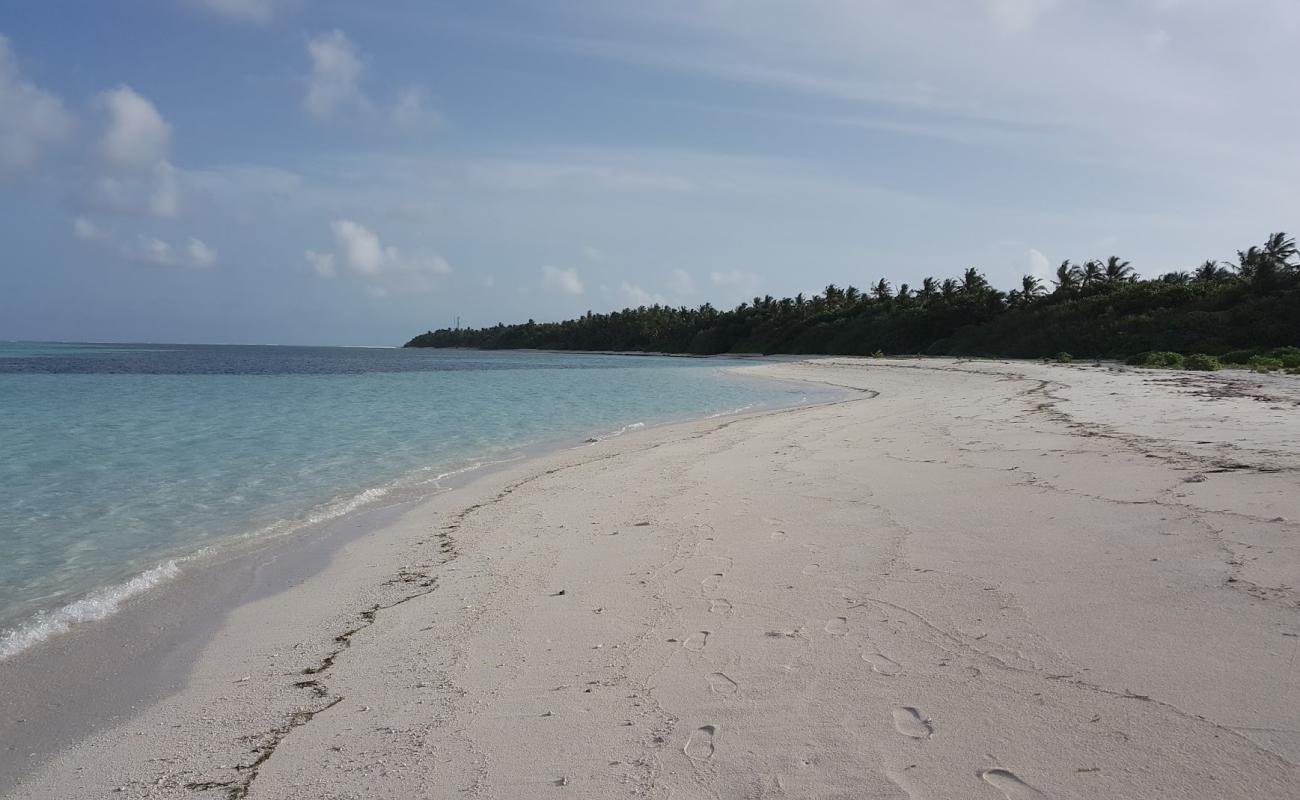 Foto de Dhekunu Thundi Beach con guijarro fino claro superficie