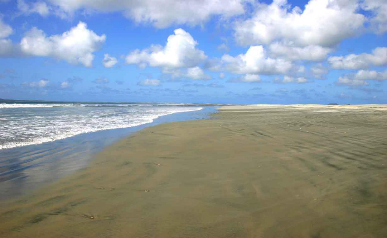 Foto de Playa El Pabellon con arena fina oscura superficie