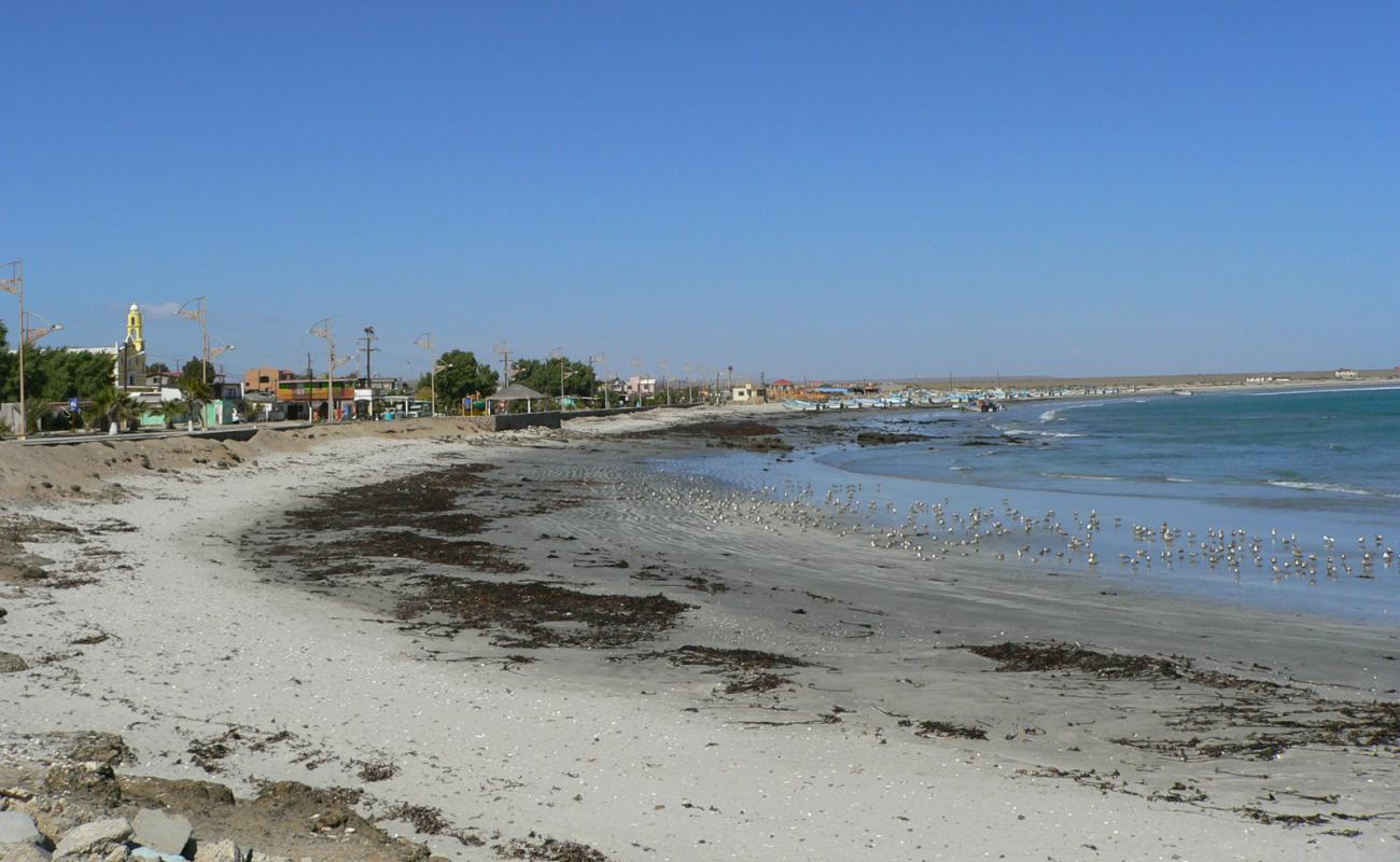 Foto de Punta Abreojos Beach con arena/piedras marrón superficie