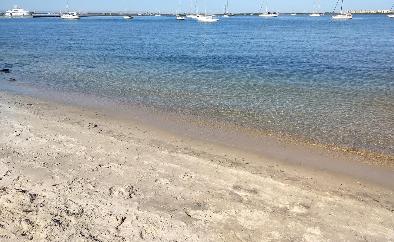 Foto de Playa Malecon La Paz con arena brillante superficie