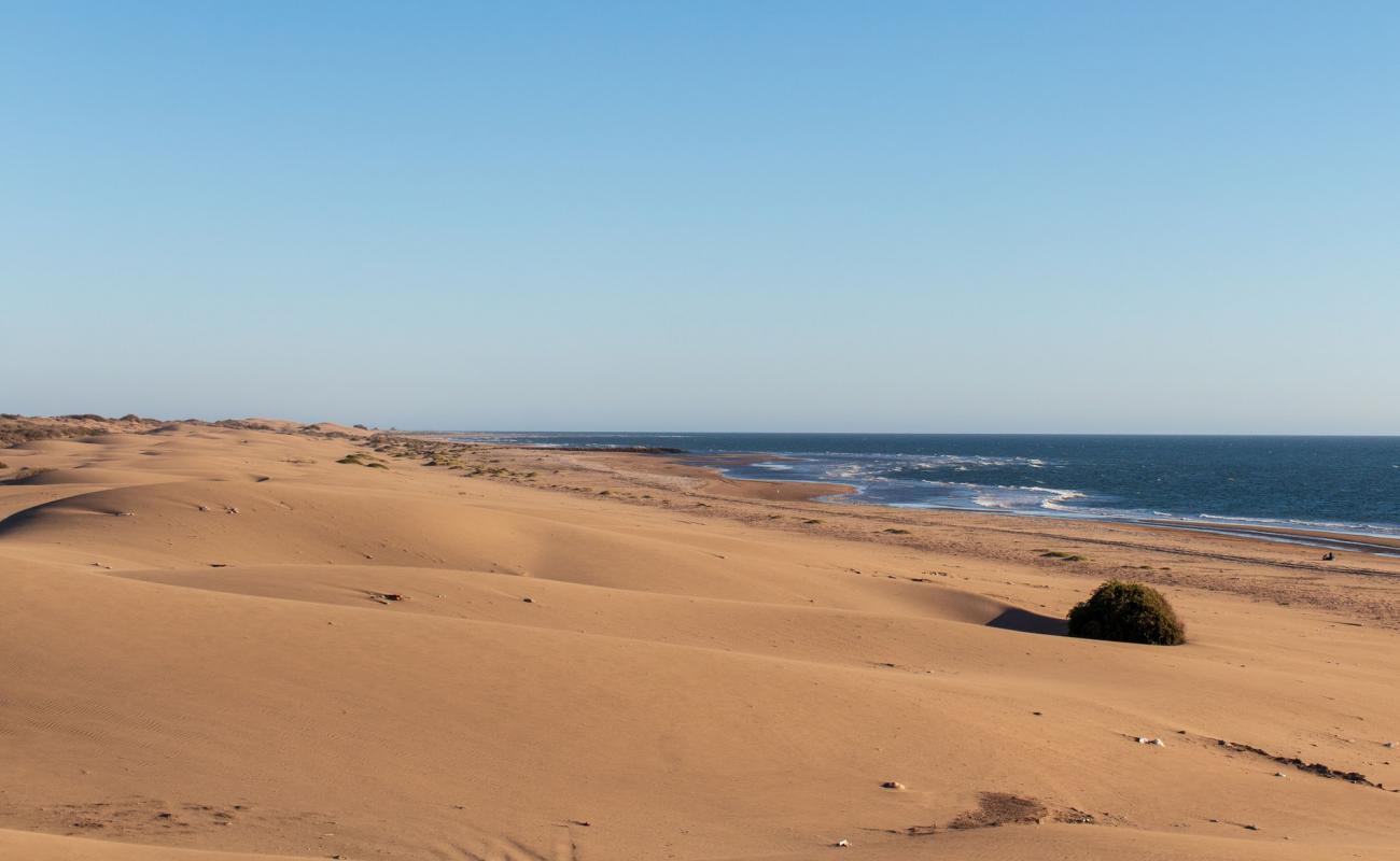 Foto de Esperanza beach con arena brillante superficie