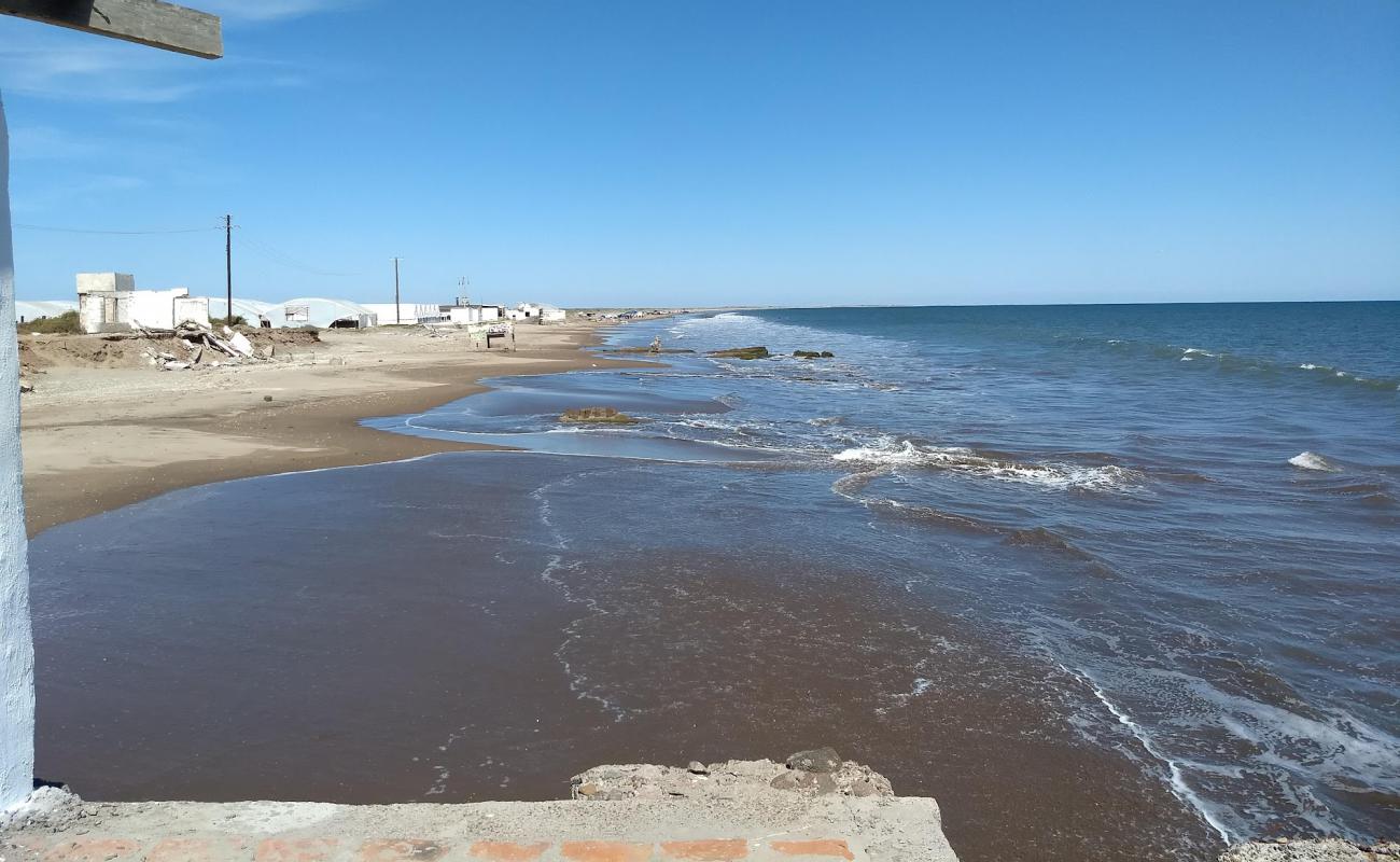 Foto de Santa Maria beach con arena gris superficie