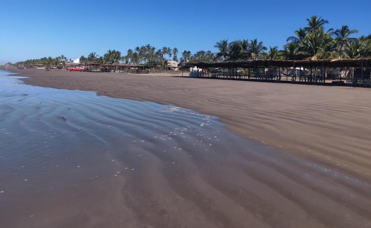 Foto de Novillero Nayarit beach con arena brillante superficie