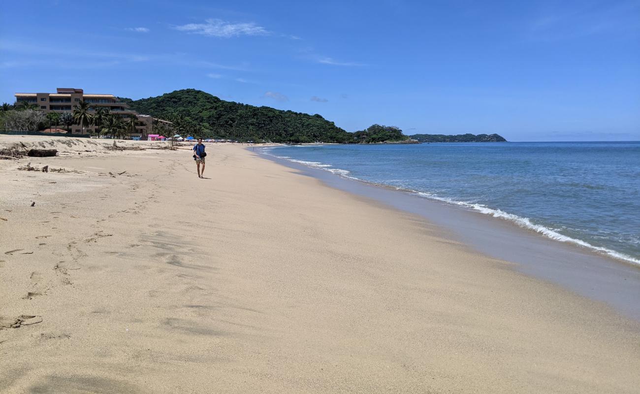 Foto de San Pancho beach con arena brillante superficie