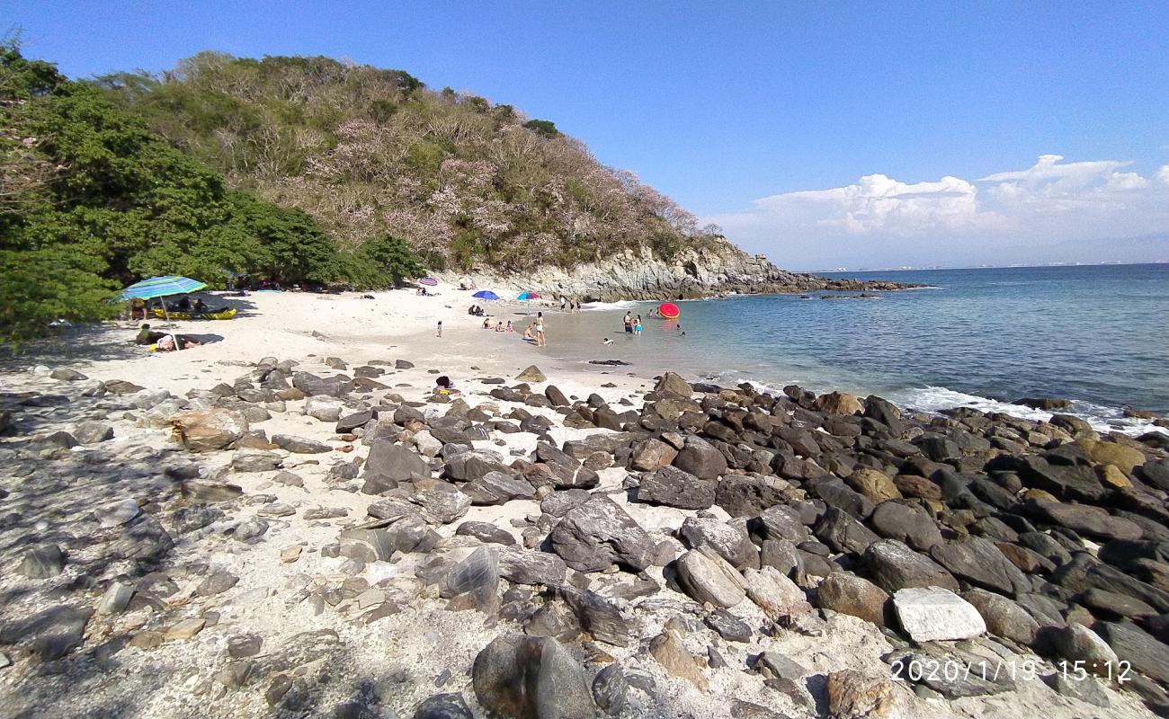 Foto de Palito Verde beach con arena brillante superficie