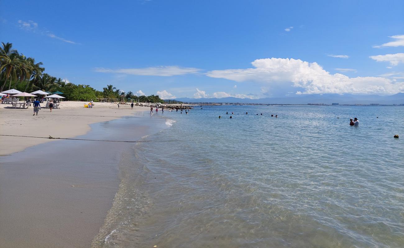 Foto de Manzanilla beach con arena brillante superficie