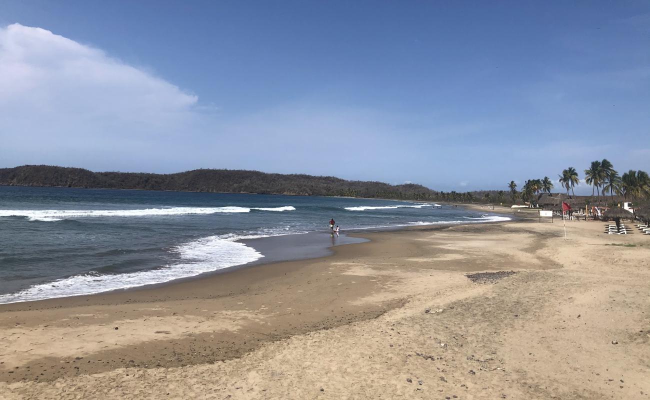 Foto de Boca De Iguanas II con arena oscura superficie