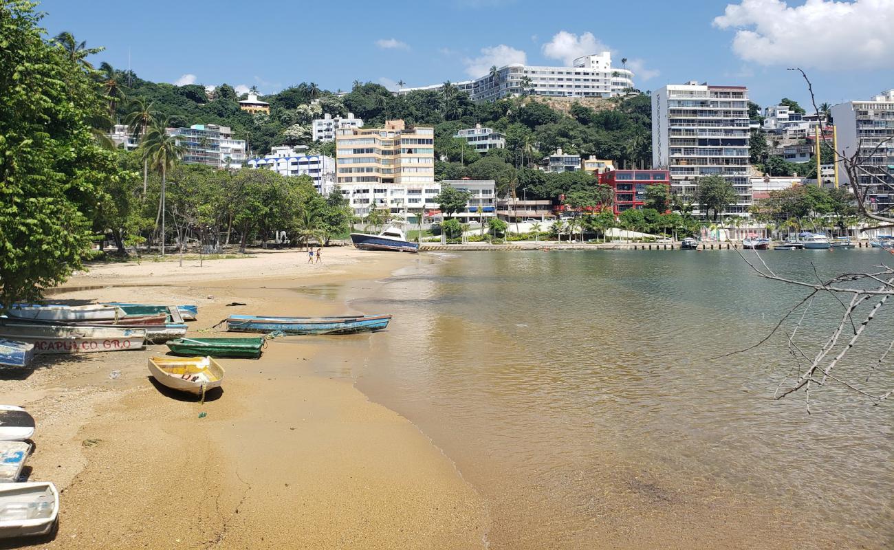 Foto de Playa Manzanillo con brillante arena fina superficie