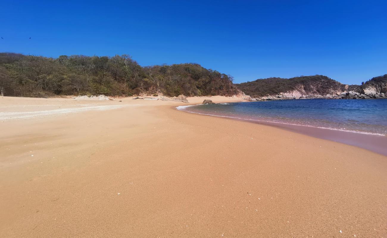 Foto de Magueyito beach con arena brillante superficie