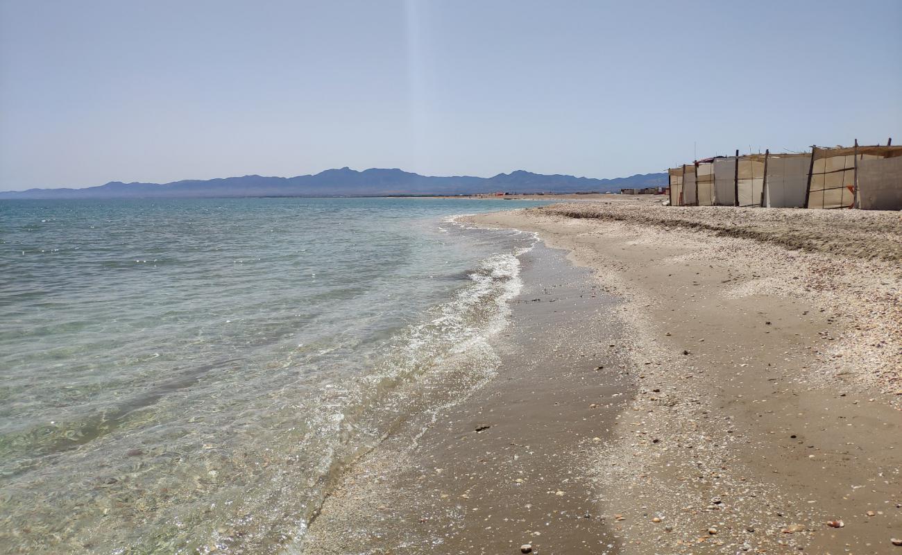 Foto de Pores beach con arena brillante superficie