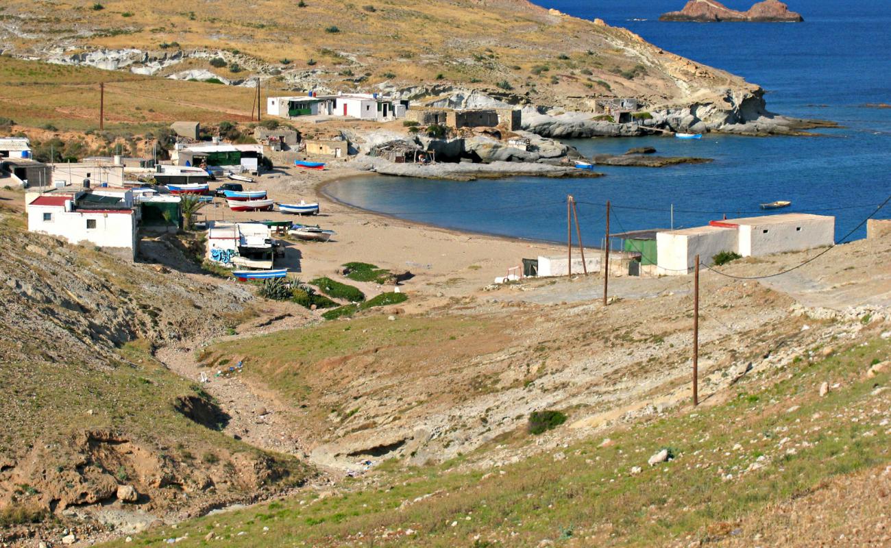 Foto de Plage Tibouda con guijarro ligero superficie