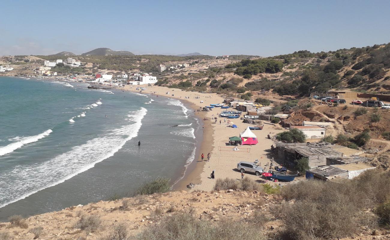 Foto de Playa Sidi Lehsen con arena brillante superficie