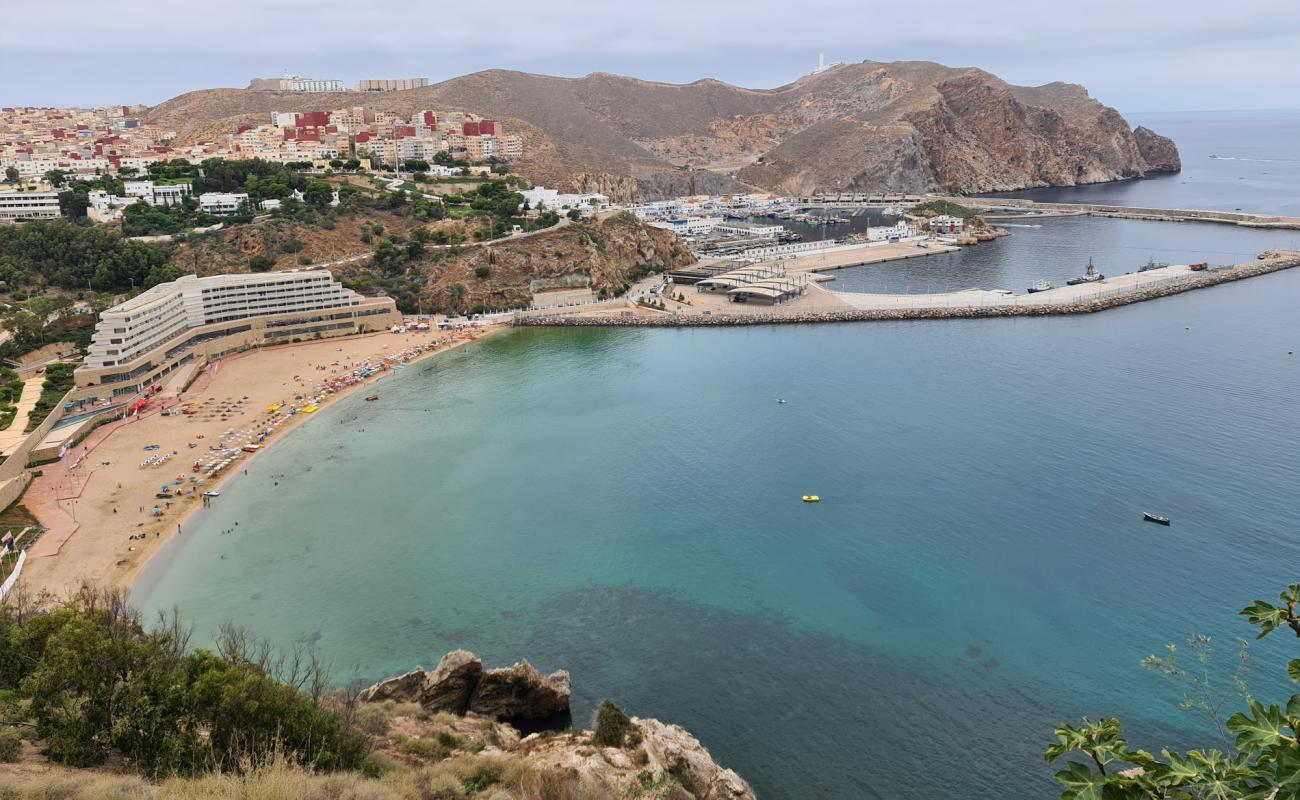 Foto de Playa Quemado con brillante arena fina superficie