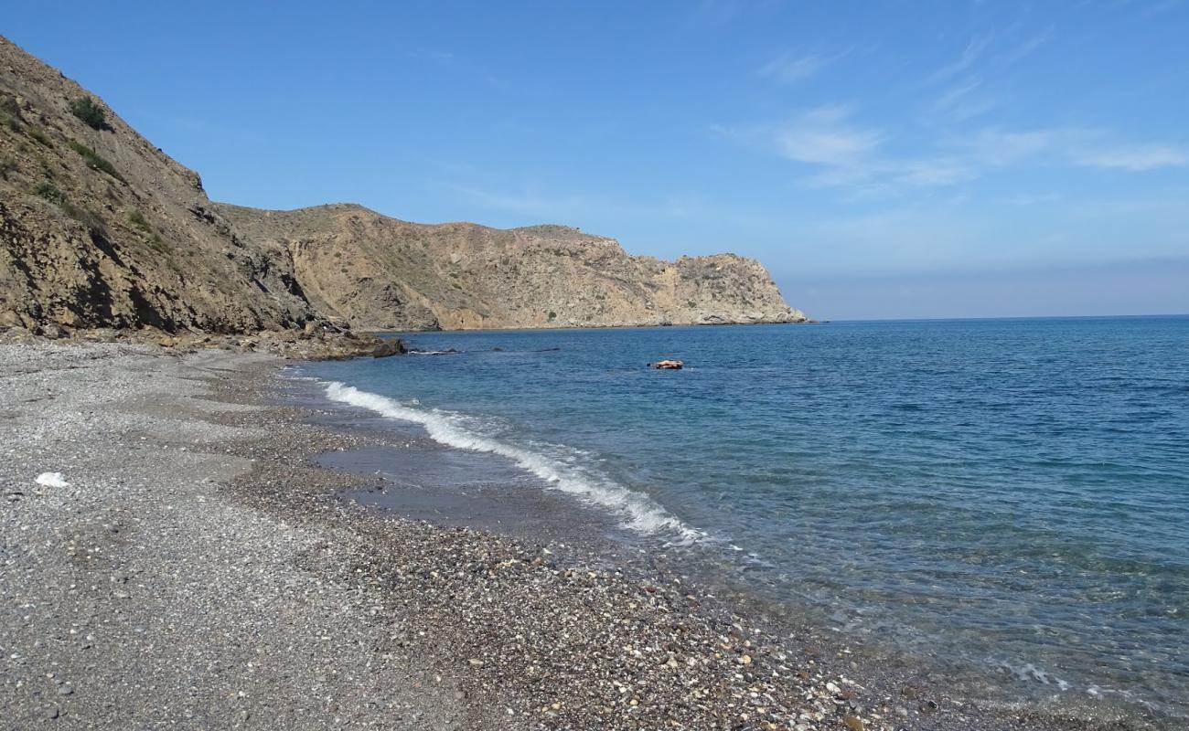 Foto de Boumehdi beach con guijarro fino gris superficie