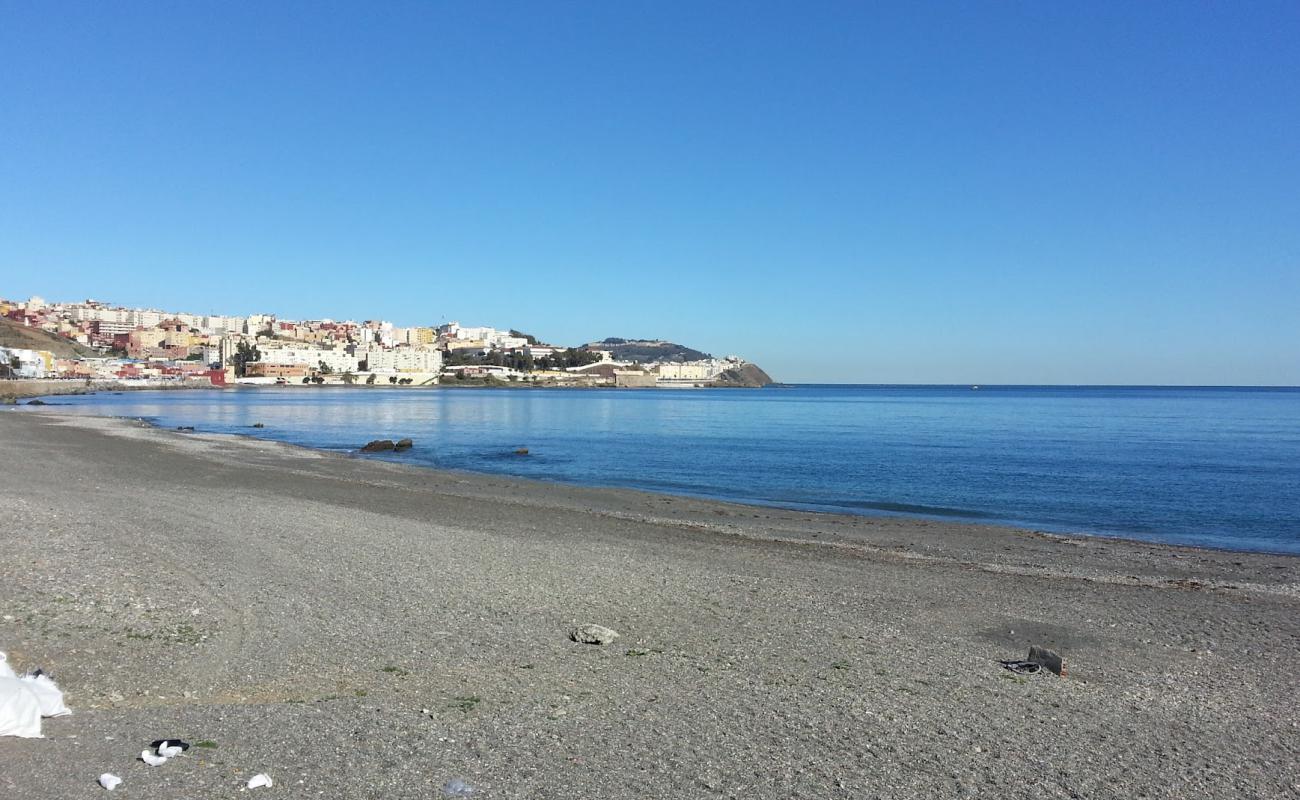 Foto de Playa El Tarajal con guijarro gris superficie