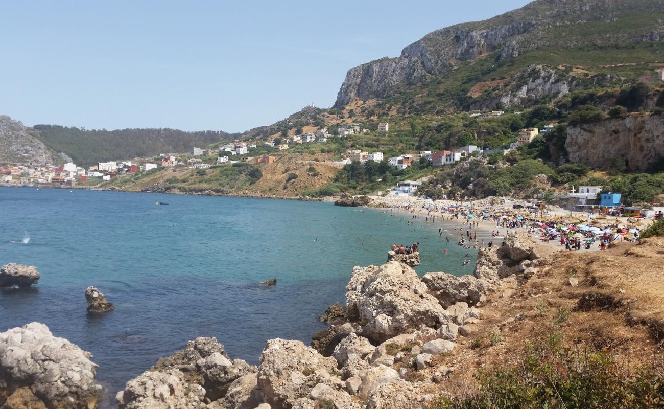 Foto de Playa Belyounech con arena brillante superficie