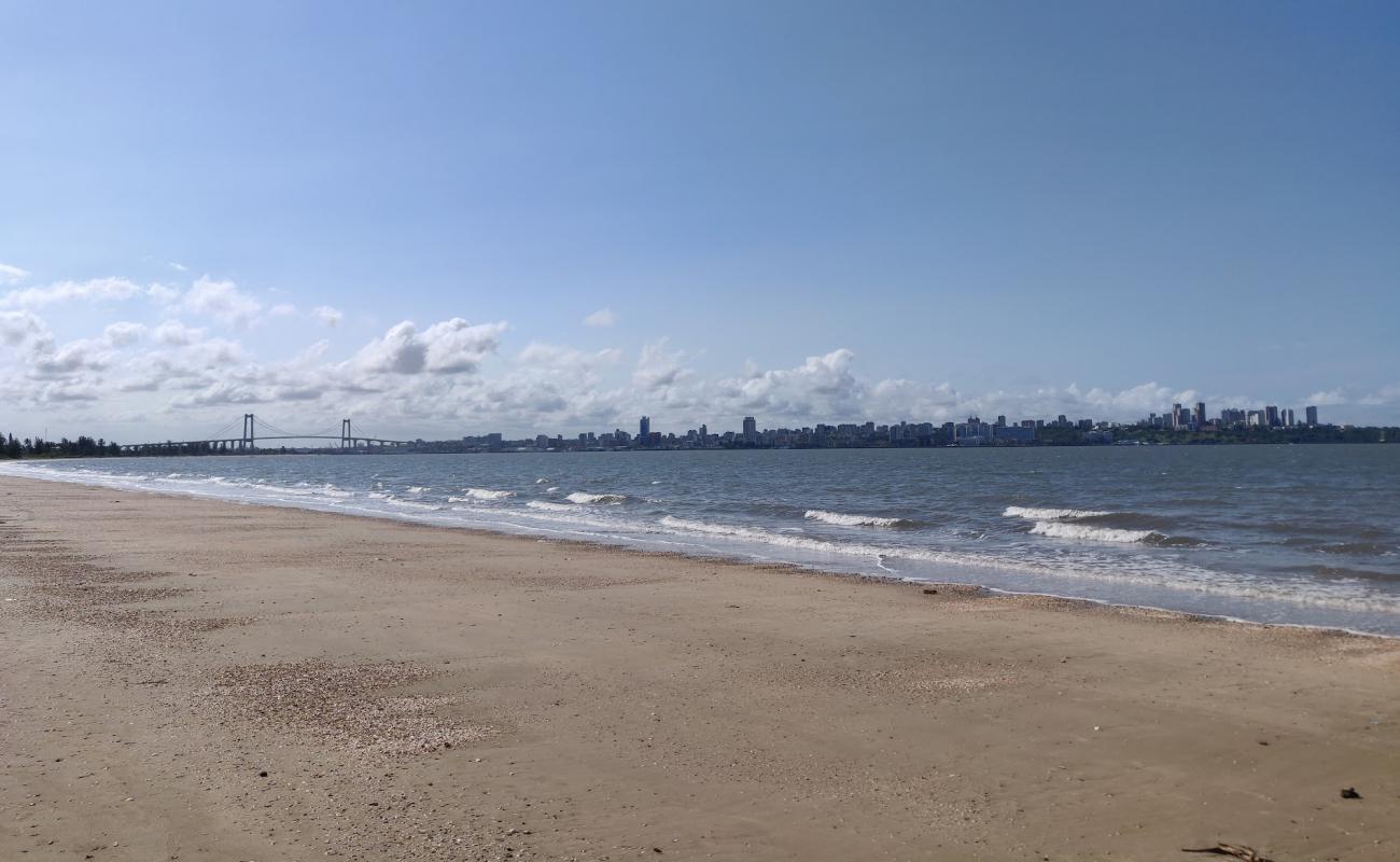 Foto de Maputo Bay con arena brillante superficie