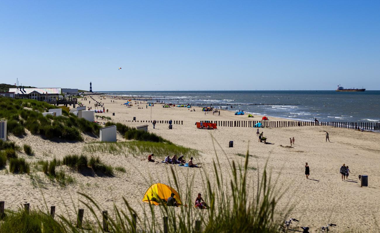 Foto de Strand Breskens con arena brillante superficie