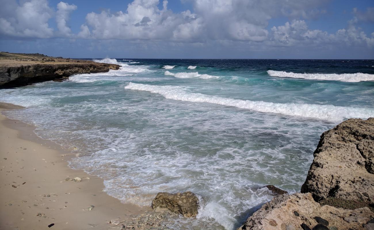 Foto de Wariruri beach con arena fina y guijarros superficie