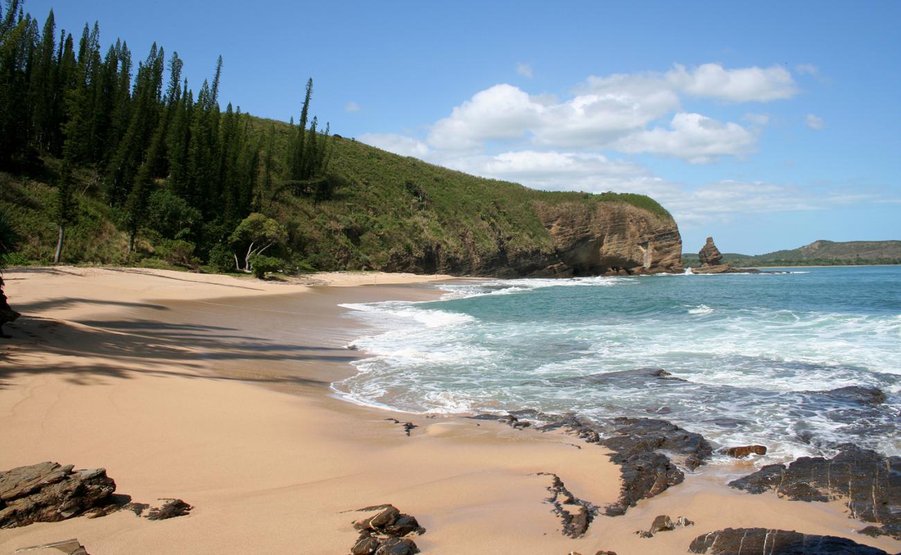 Foto de Baie des tortues con arena brillante superficie