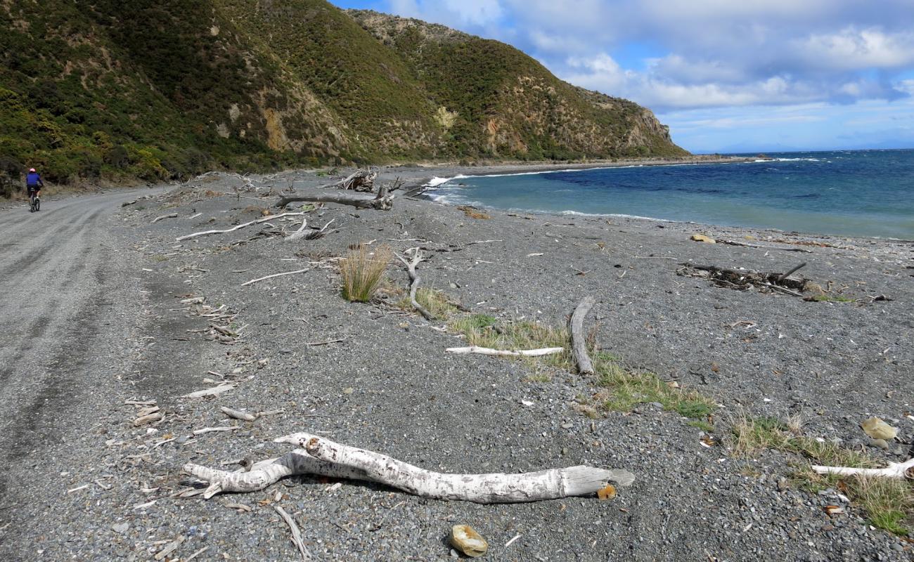 Foto de Camp Bay con guijarro gris superficie