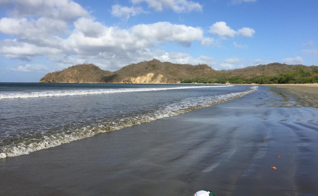 Foto de Playa El Ostional con guijarro fino claro superficie