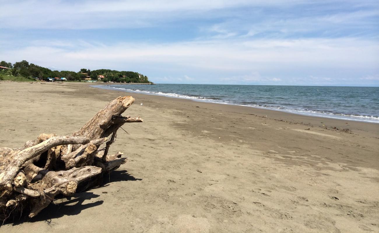 Foto de Estero Beach con arena oscura superficie