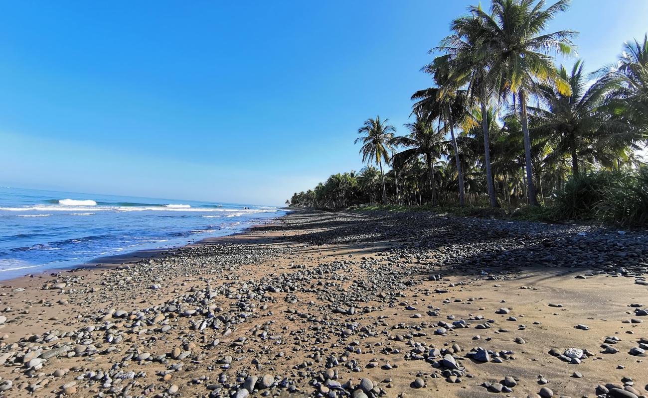 Foto de Gevela's Beach con arena fina y guijarros superficie