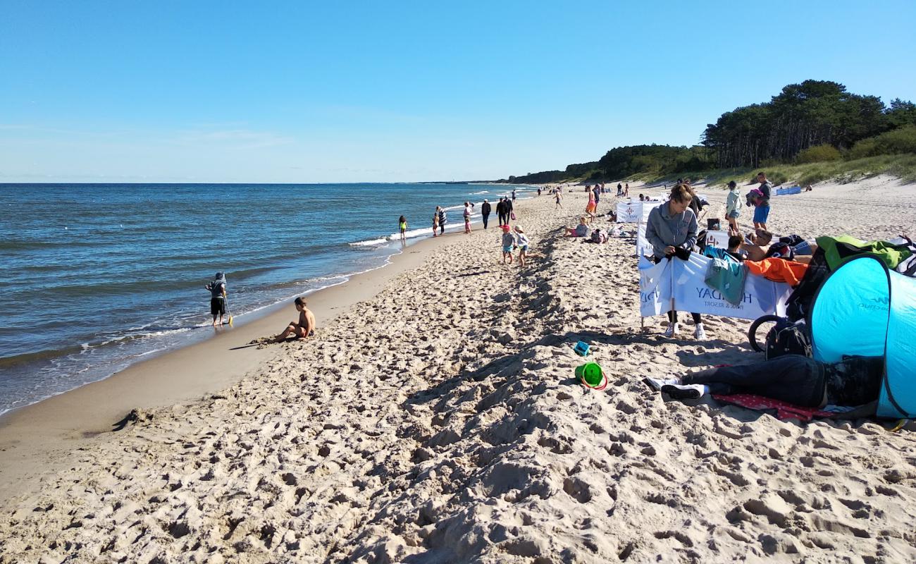 Foto de Naturystyczna Beach II con arena brillante superficie