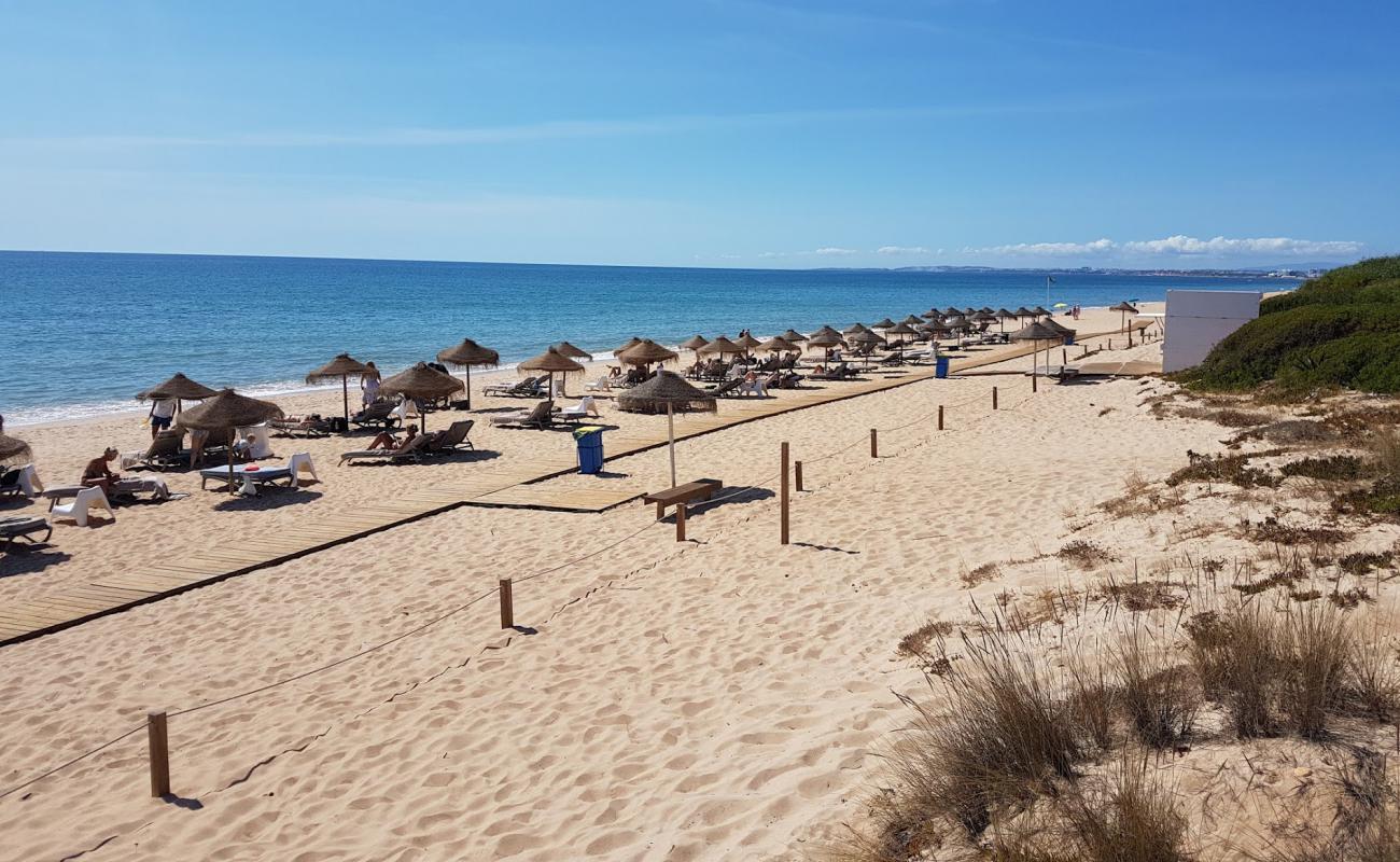 Foto de Playa de Quinta do Lago con arena fina oscura superficie