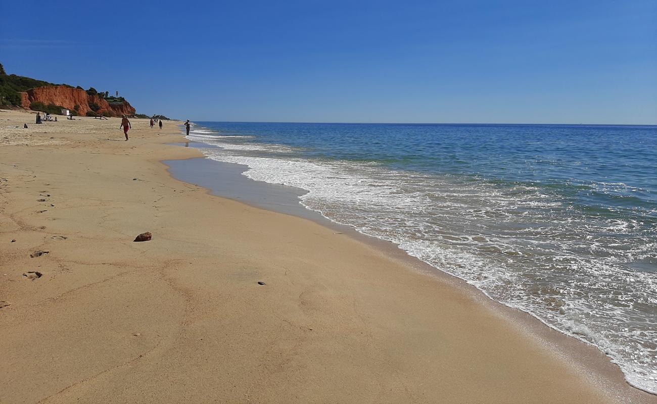 Foto de Vale do Lobo con arena fina oscura superficie