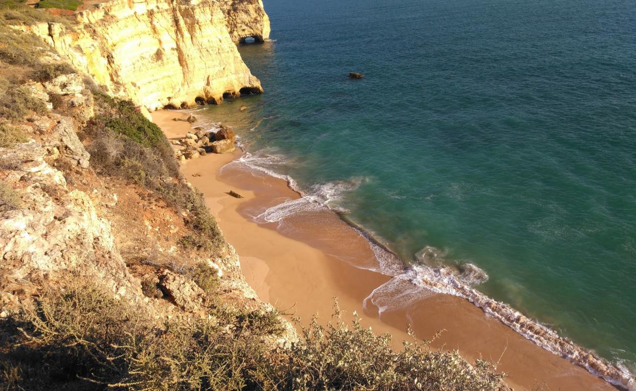 Foto de Praia da Afurada con arena brillante superficie