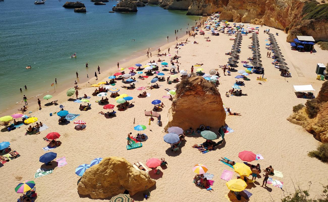 Foto de Praia do Alemao con brillante arena fina superficie