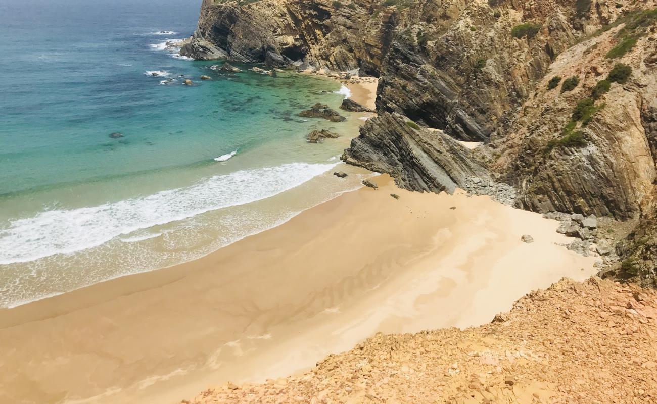 Foto de Praia do Tonel con brillante arena fina superficie