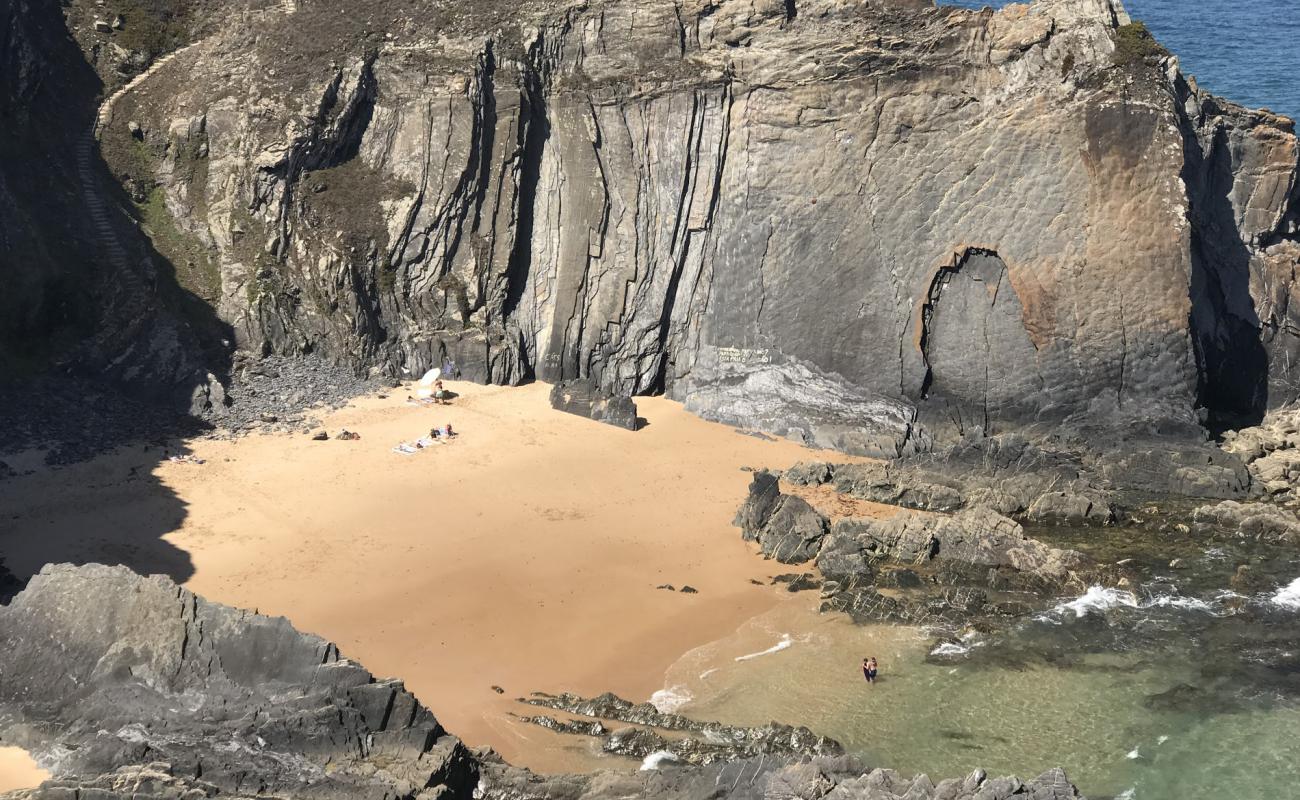 Foto de Cavaleiro Beach con brillante arena fina superficie