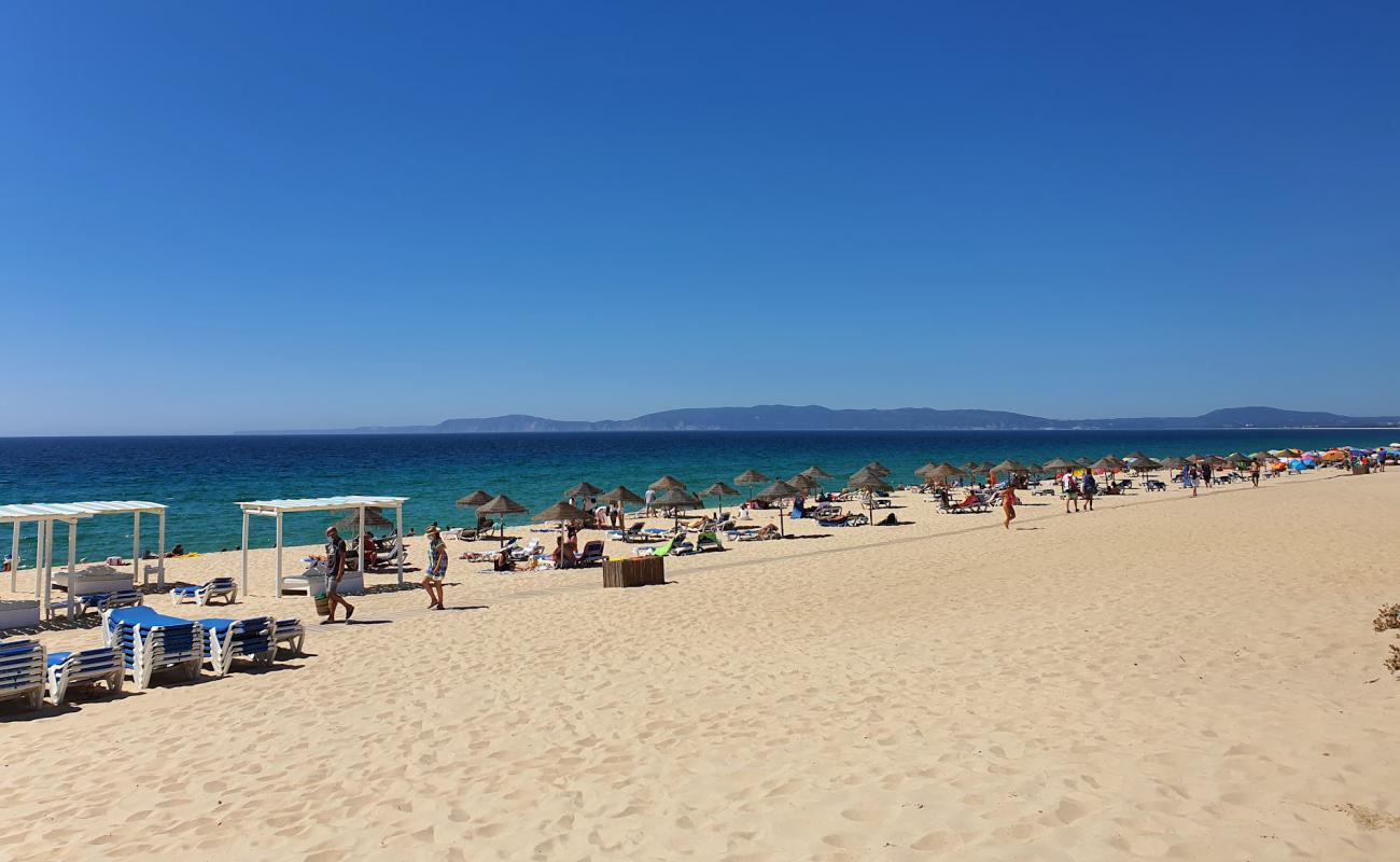 Foto de Playa de Comporta con brillante arena fina superficie