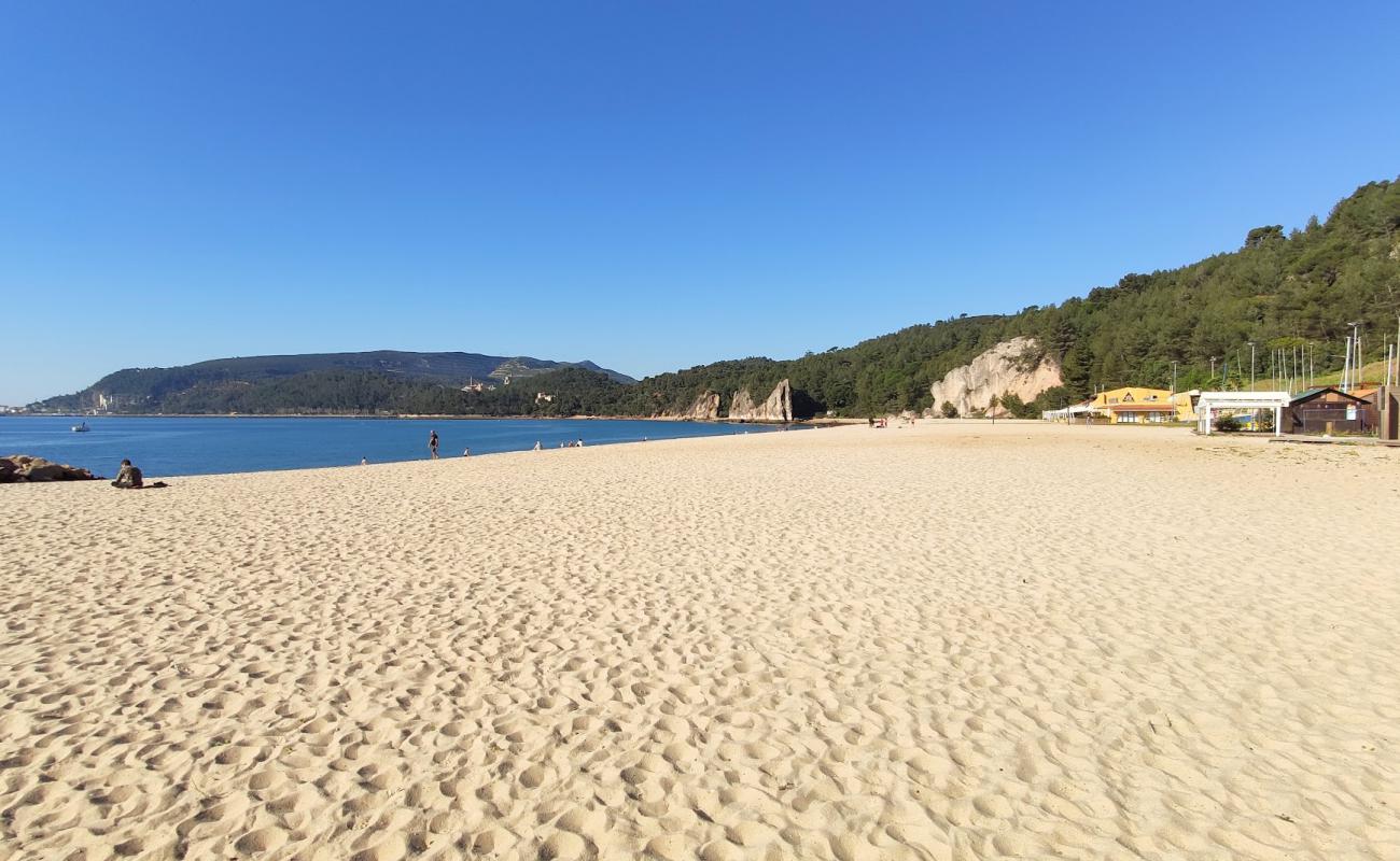 Foto de Praia de Albarquel con arena brillante superficie