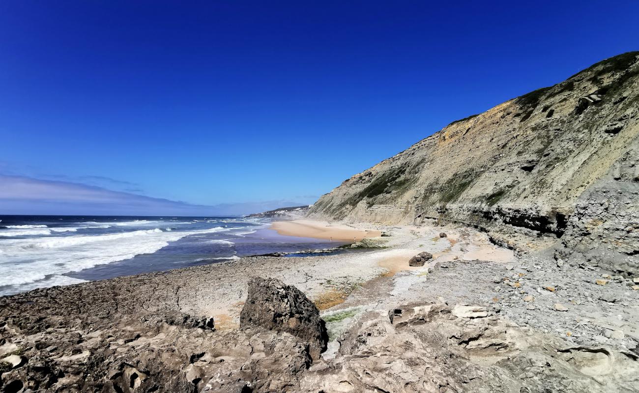 Foto de Praia da Aguda con arena brillante superficie