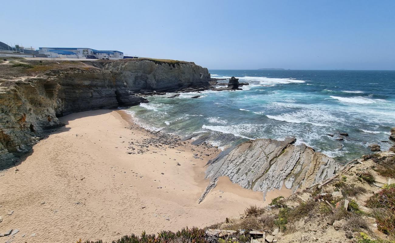 Foto de Praia Do Abalo con arena brillante superficie