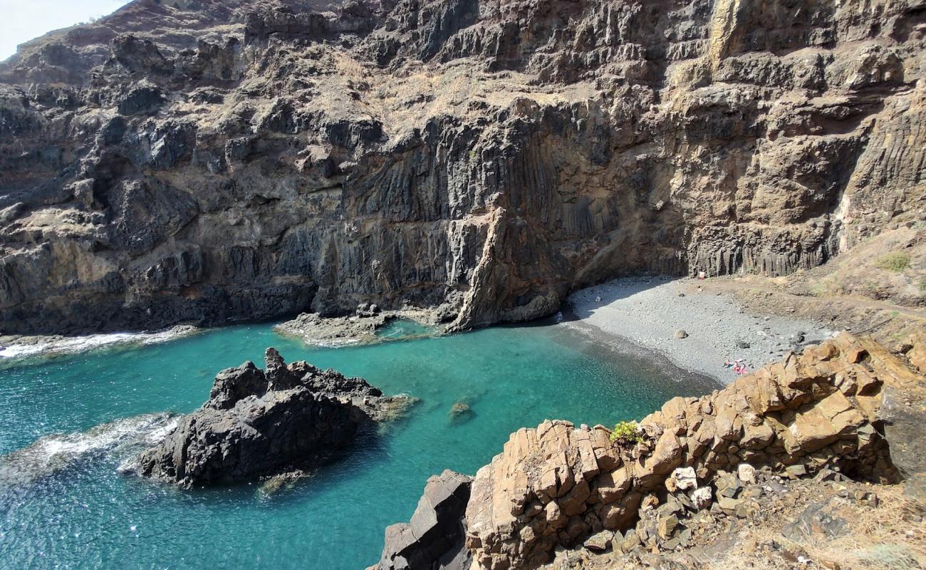 Foto de Praia do Zimbralinho con guijarro gris superficie