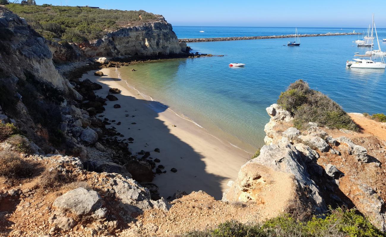 Foto de Praia da Infanta con arena brillante superficie