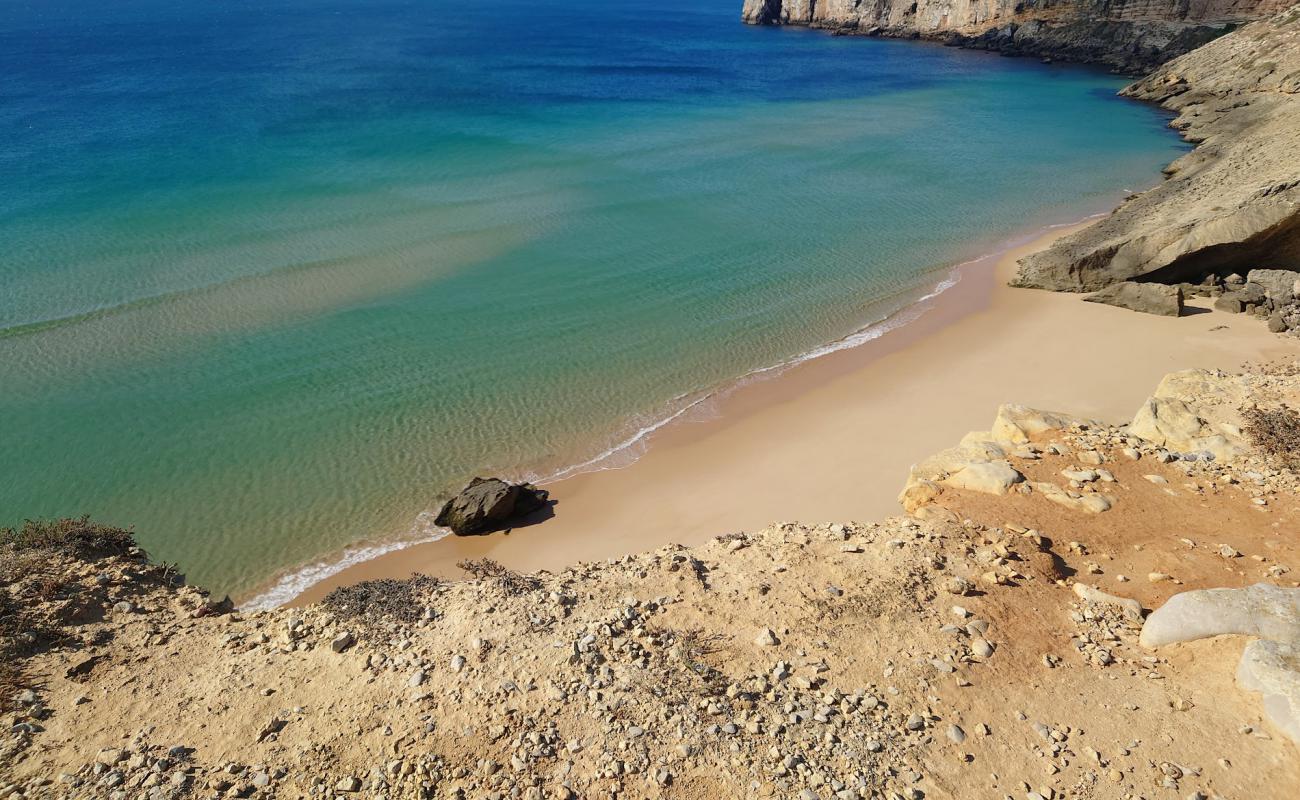 Foto de Prainha das Pocas con arena brillante superficie