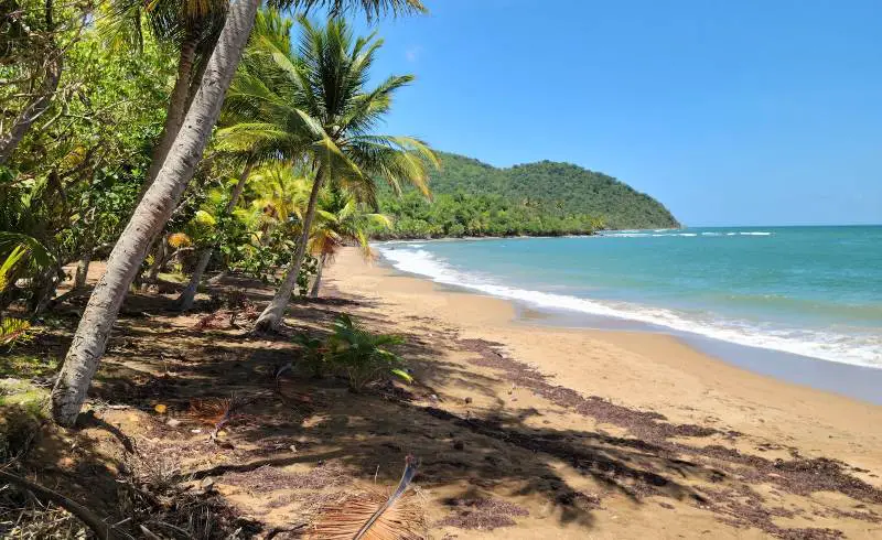 Foto de Playa Emajaguas con brillante arena fina superficie