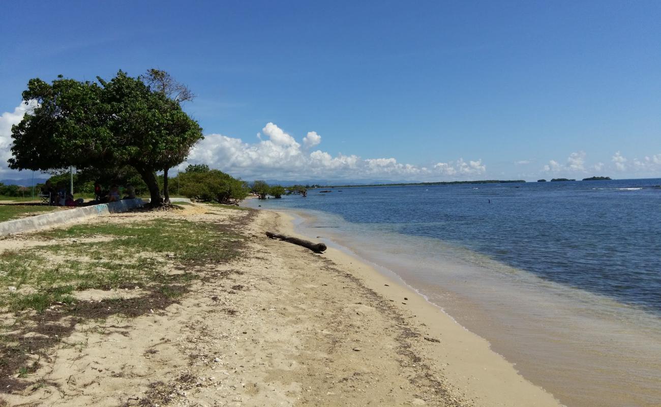 Foto de Playa de la Guancha con arena fina y guijarros superficie