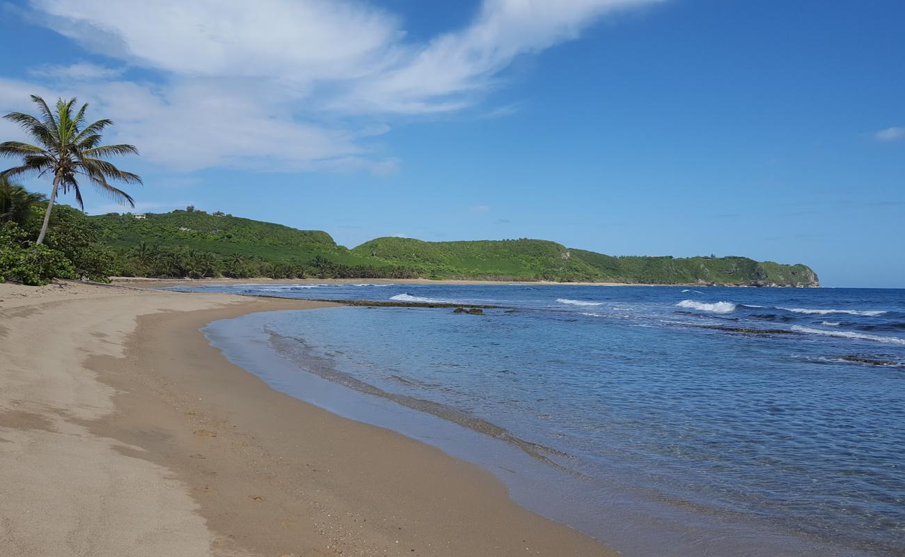 Foto de Playa Pastillo con arena brillante superficie