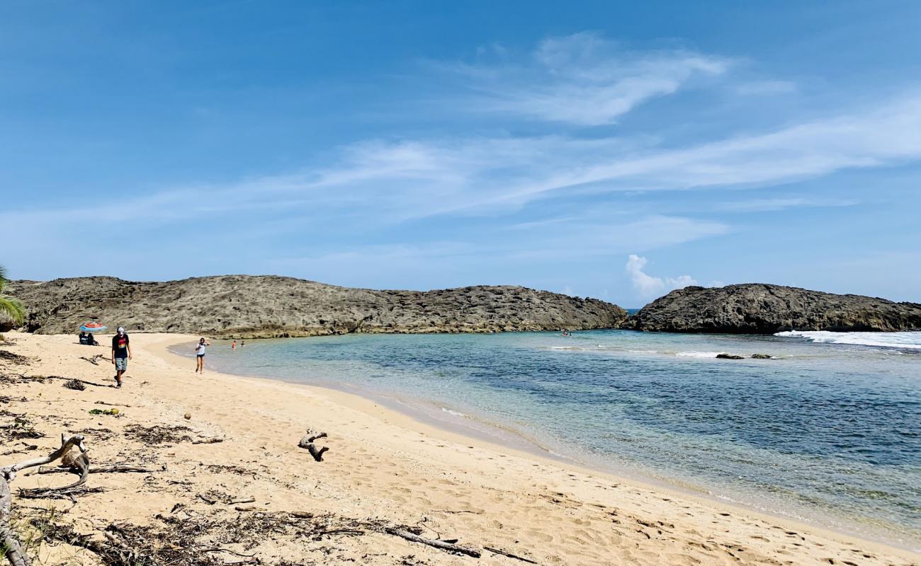 Foto de Playa Tómbolo beach con arena brillante superficie