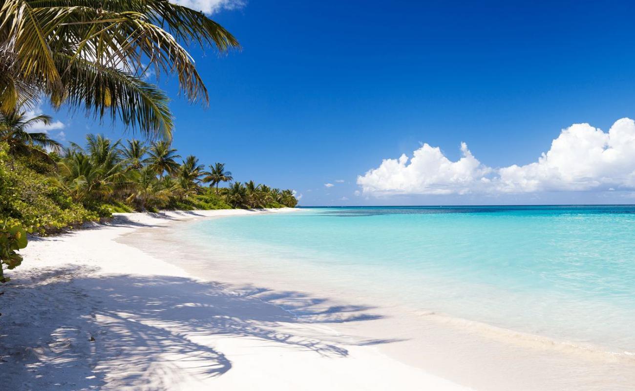 Foto de Playa Flamenco con arena brillante superficie