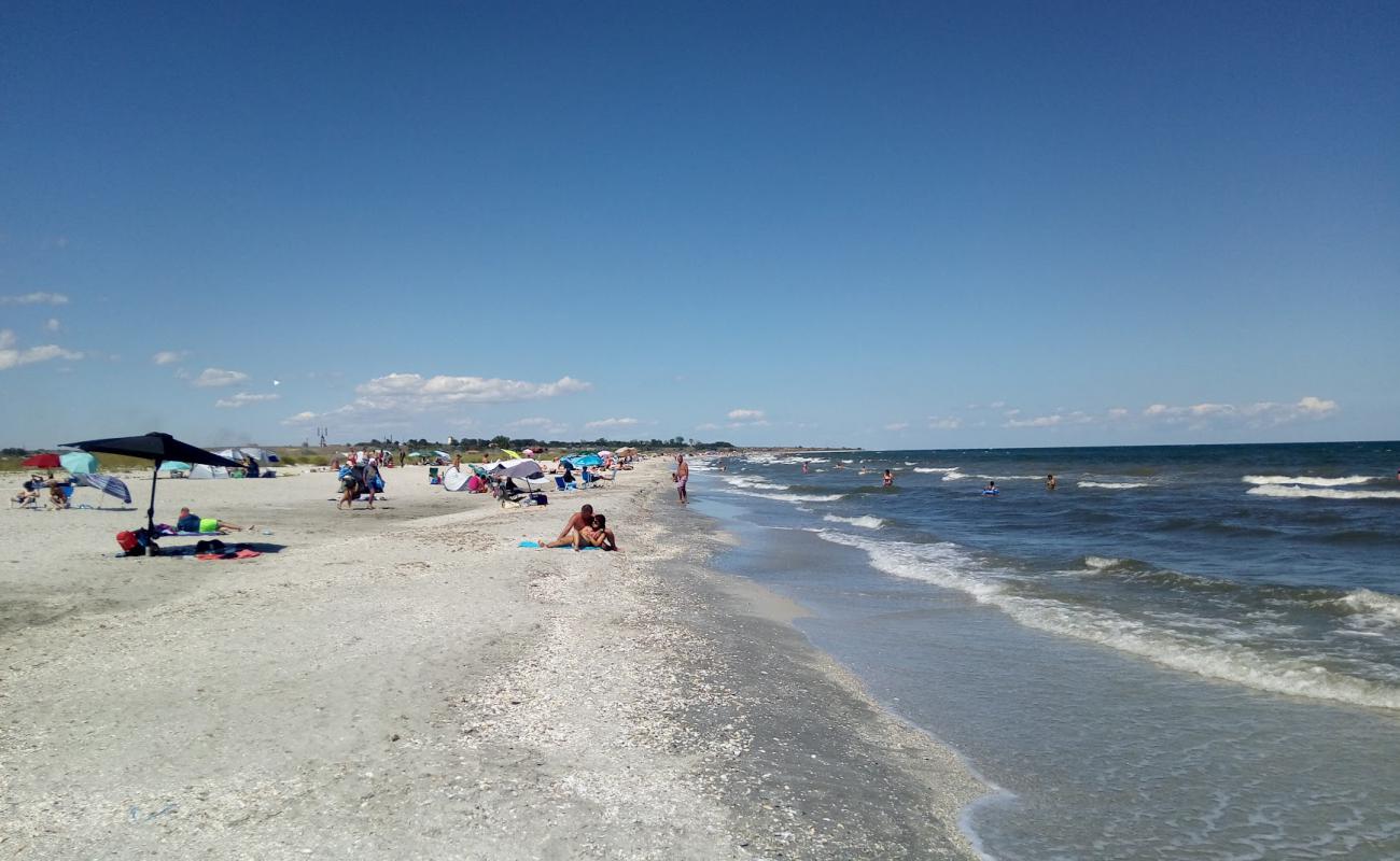 Foto de Corbu beach con arena brillante superficie