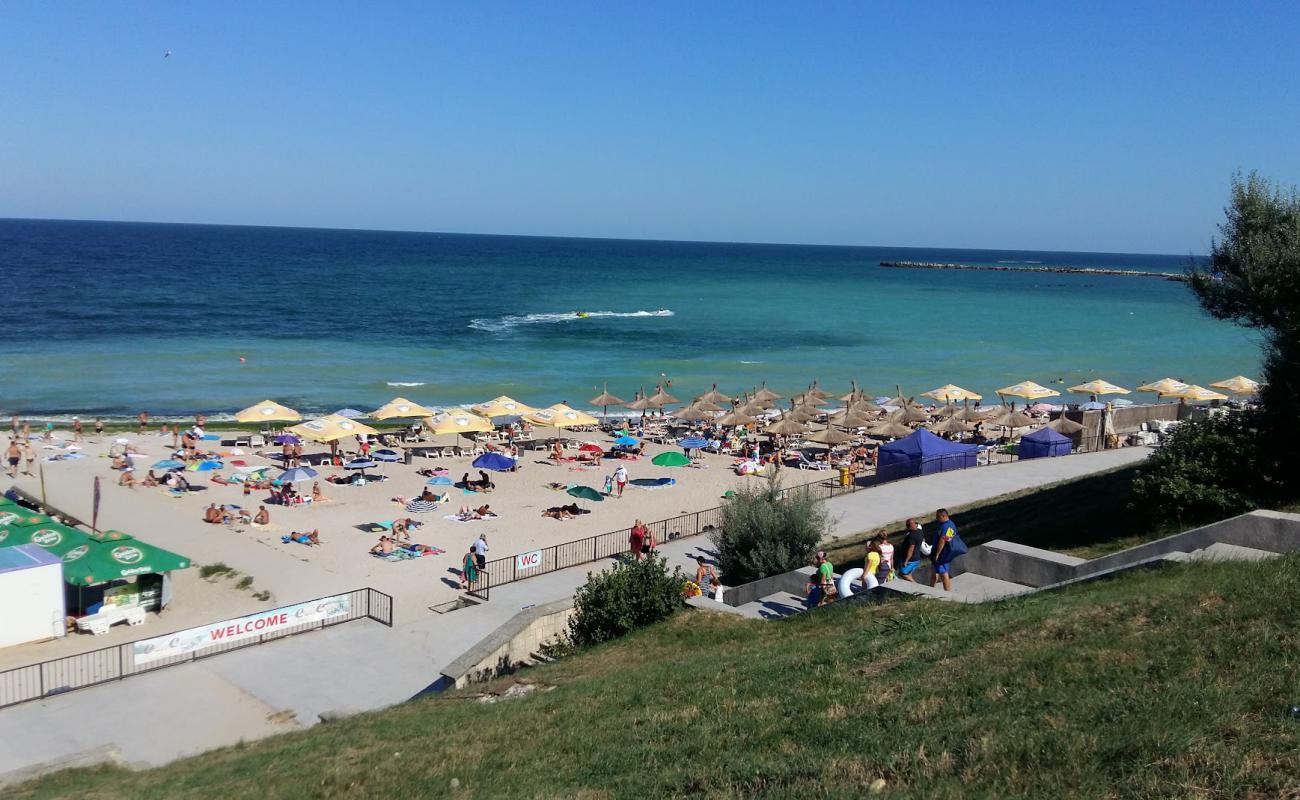 Foto de Eforie Sud beach II con arena brillante superficie