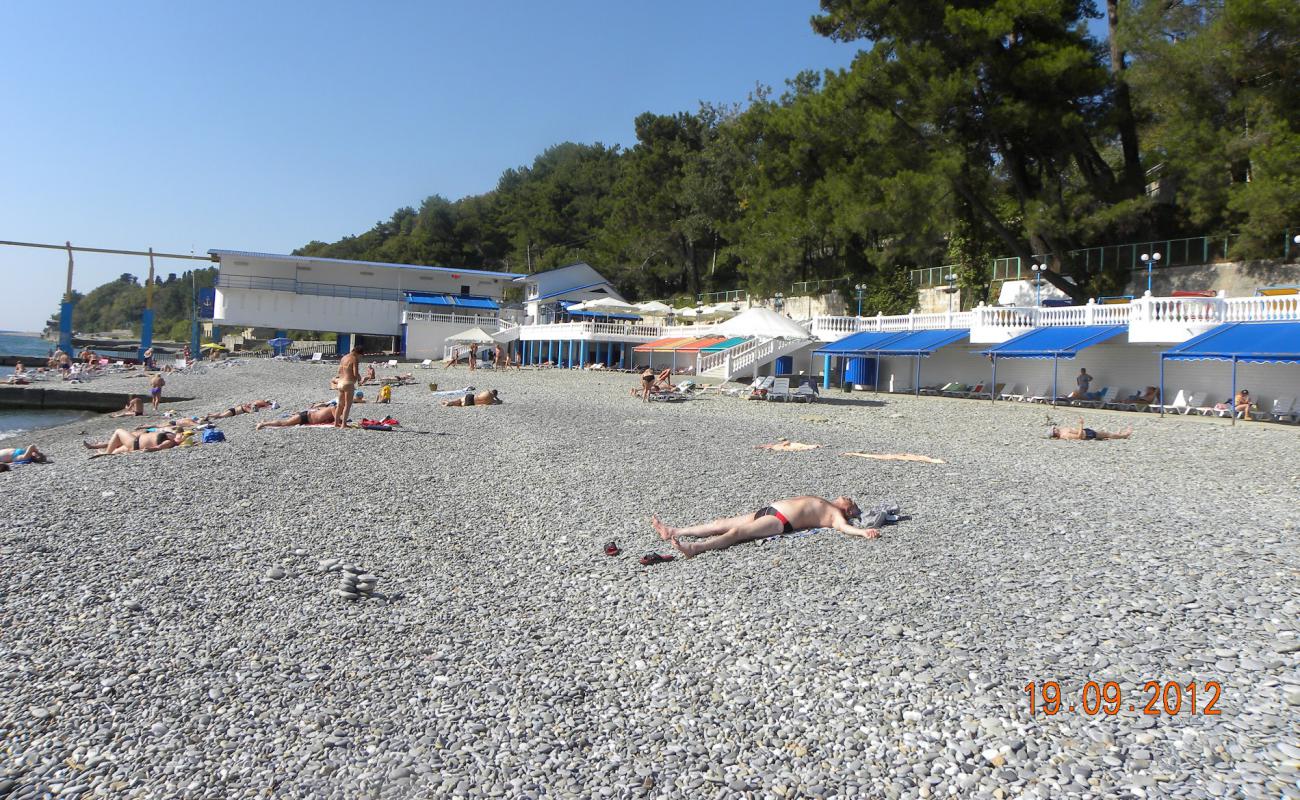 Foto de Belie nochi hotel beach con guijarro gris superficie